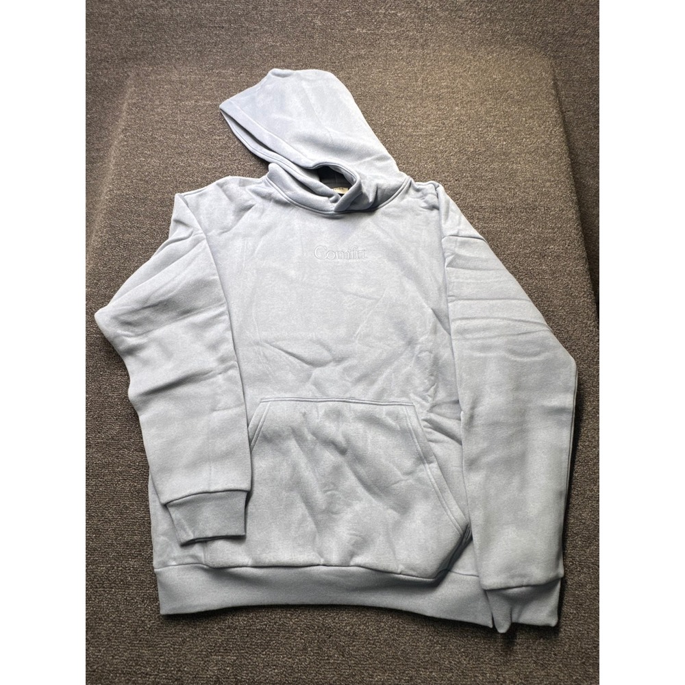 Comfrt Hoodie Unisex Large Signature Hoodie Sky Blue KJH001 NEW